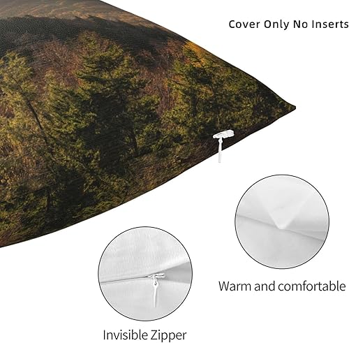 Miniatura 4 de Natural Scenery Mountain Yellow- Throw Pillow Covers 26"x26" Throw Pillow Cushion Cases Decoration For Couch Sofa Pillow Covers fundas para cojines