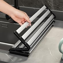 Foldable Dish Rack Over Sink, Kitchen Dish Drying Rack, Countertop Dish Drainer, Space-Saving Dish Organizer 15.7 x 12.8 inch - Perfect for Kitchen Use