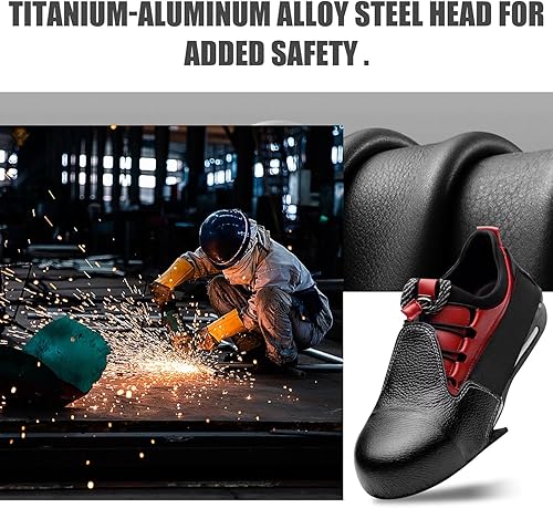 Miniatura 3 de Cubiertas de punta de acero, sin deslizamiento, puntera de acero, cubiertas de zapatos de seguridad, protección de metal para la industria y el