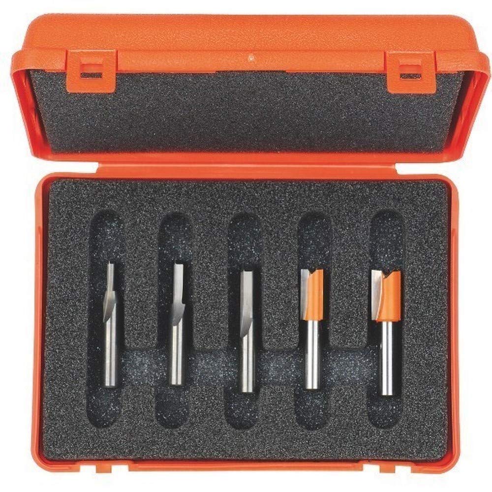 CMT ORANGE TOOLS 900.005.01-5-TEILIGES FRÄSERSET HM S=8 RE