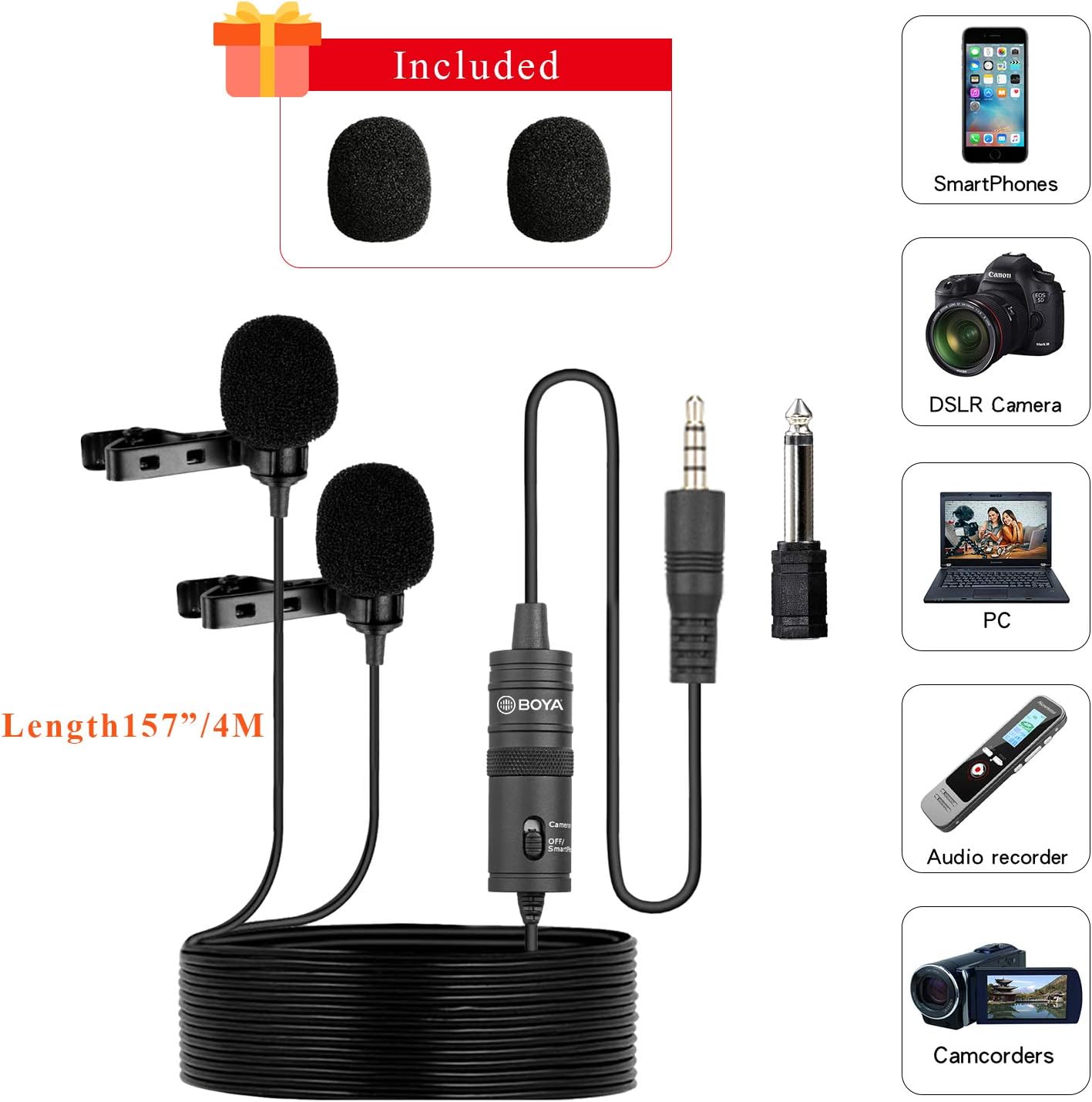 microfono cordless per telefono