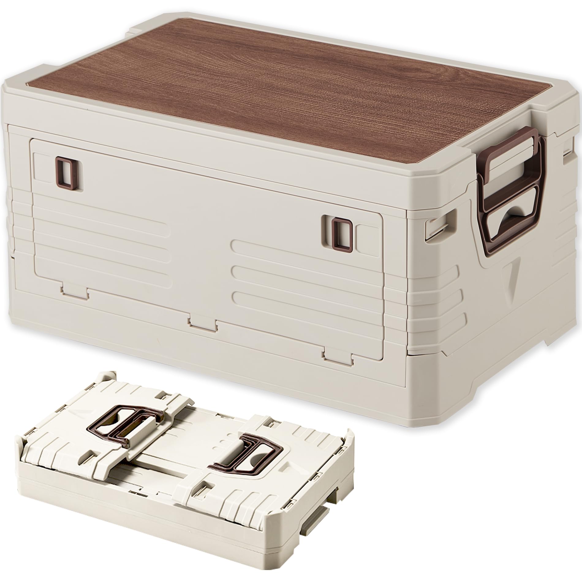 Amazon｜Zilnox コンテナ ボックス 折り畳み 強い耐荷重100kg キャンプ