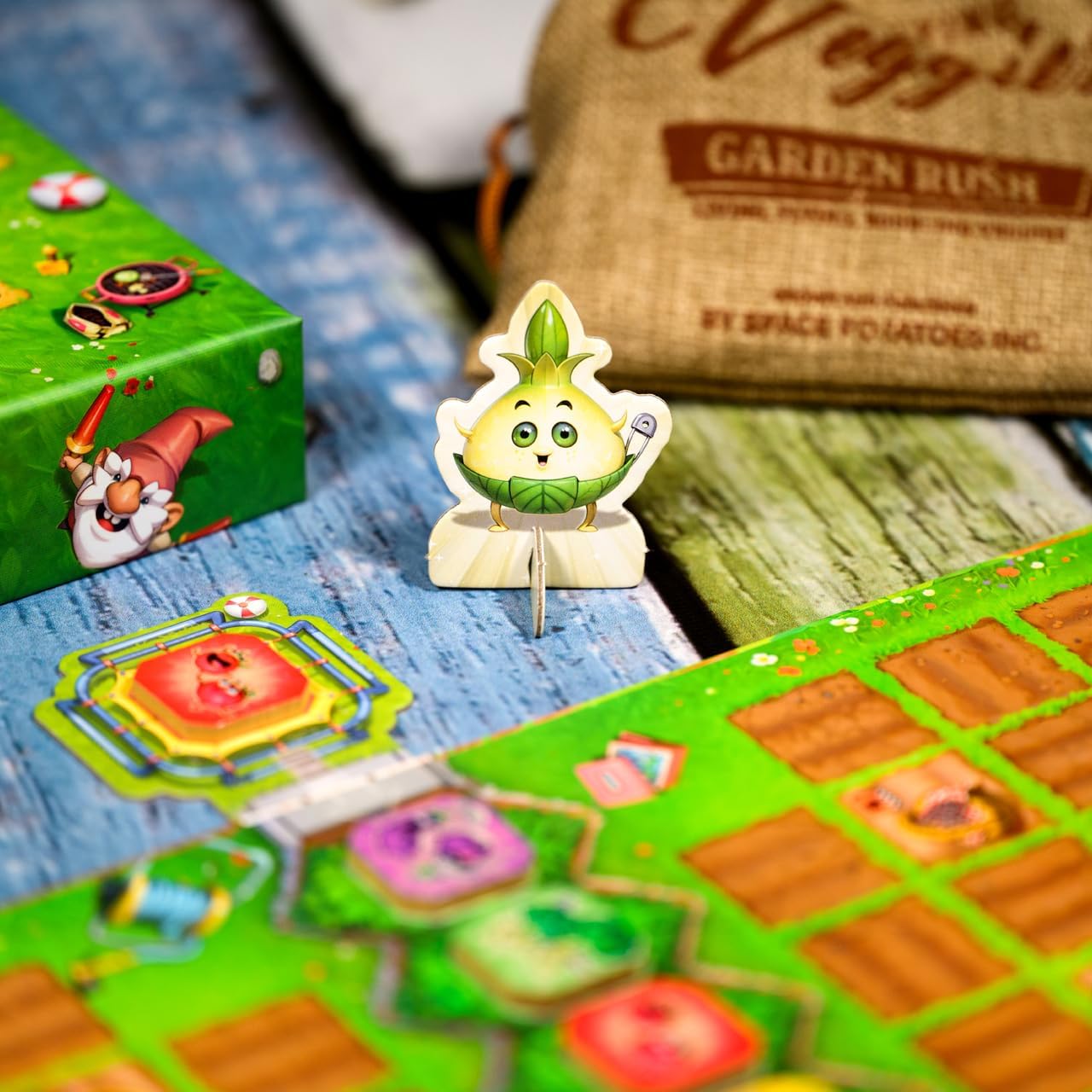 Asmodee, Garden Rush Board Game Ages 10+ 2 Players Italian Edition