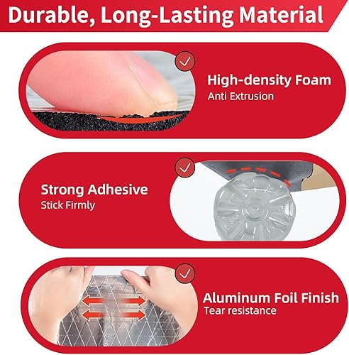 Miniatura 6 de Material de muerte de sonido para automóviles, 15.512 in (0.394 in) 36.94 pies cuadrados - Aislamiento de ruido automotriz y material de