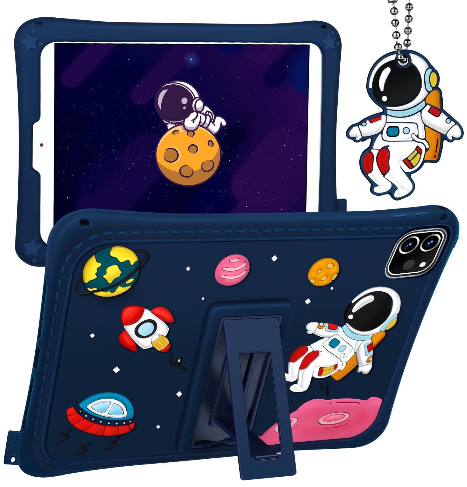Gurgitat Cute Case for iPad Pro 11 inch/Air 5th/Air 4th Generation 10.9" Cool Cartoon Boys Spacemen Charm Kickstand Astronaut Cases for iPad Pro 11/Air 10.9/Air5/Air4 Stand Cover (B0CFQRT7DK) Amazon Price History, Amazon Price Tracker