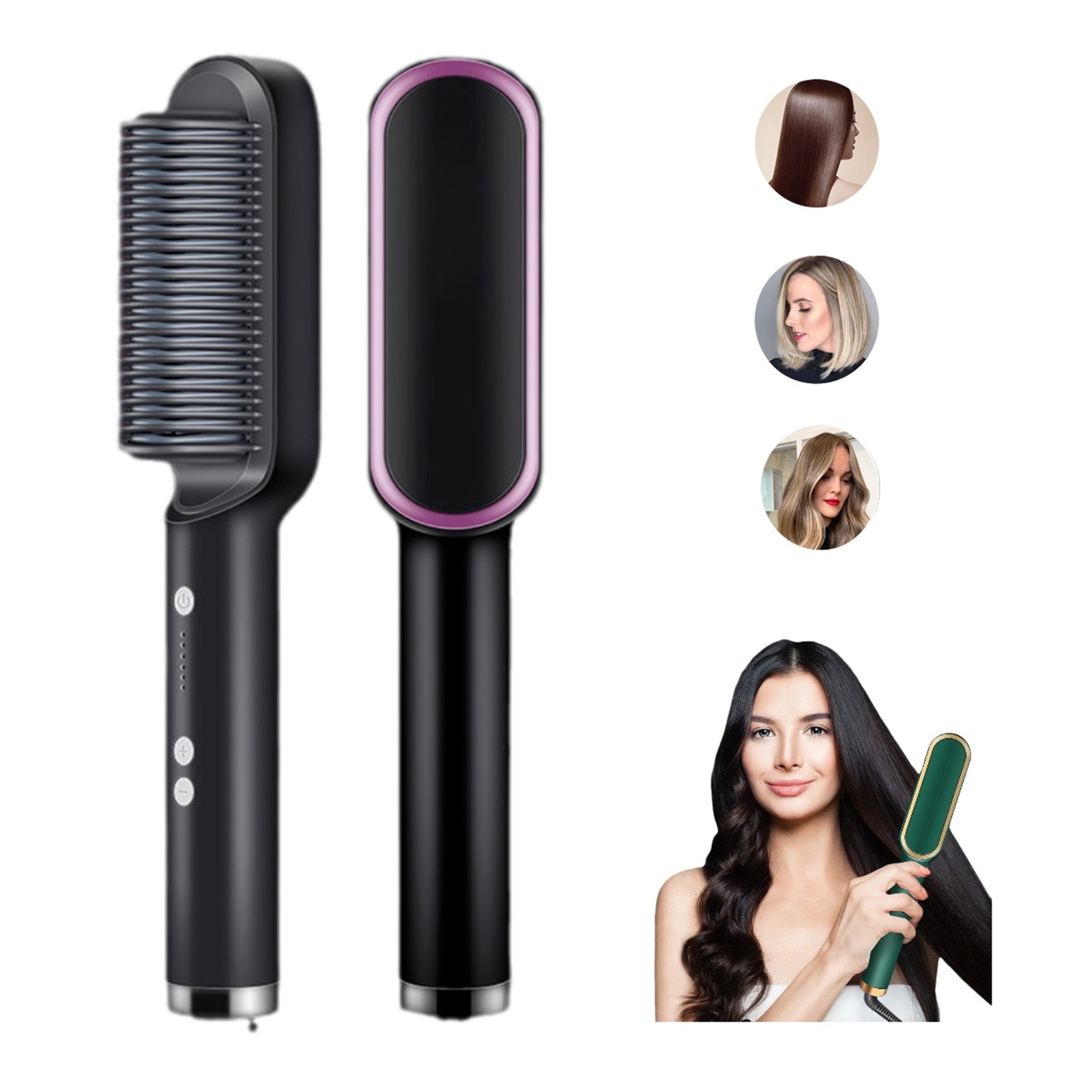 Amazon.com : 2023 New Negative Ion Hair Straightener Styling Comb