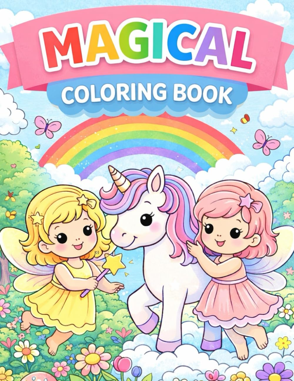 Magical Colouring book