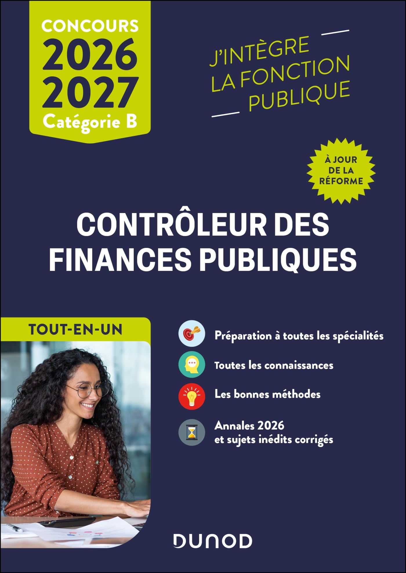 Concours Contrôleur des finances publiques - 2026-2027 - A jour de la réforme: Tout-en-un