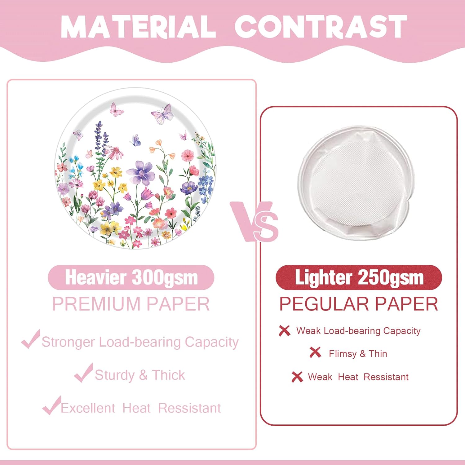 195 PCS Wildflower Party Decorations & Supplies Complete Kit for 24 Guests - Includes Banner, Swirls, Plates, Cups, Napkins, Tablecloth, Cutlery - Floral Baby Shower Birthday Party