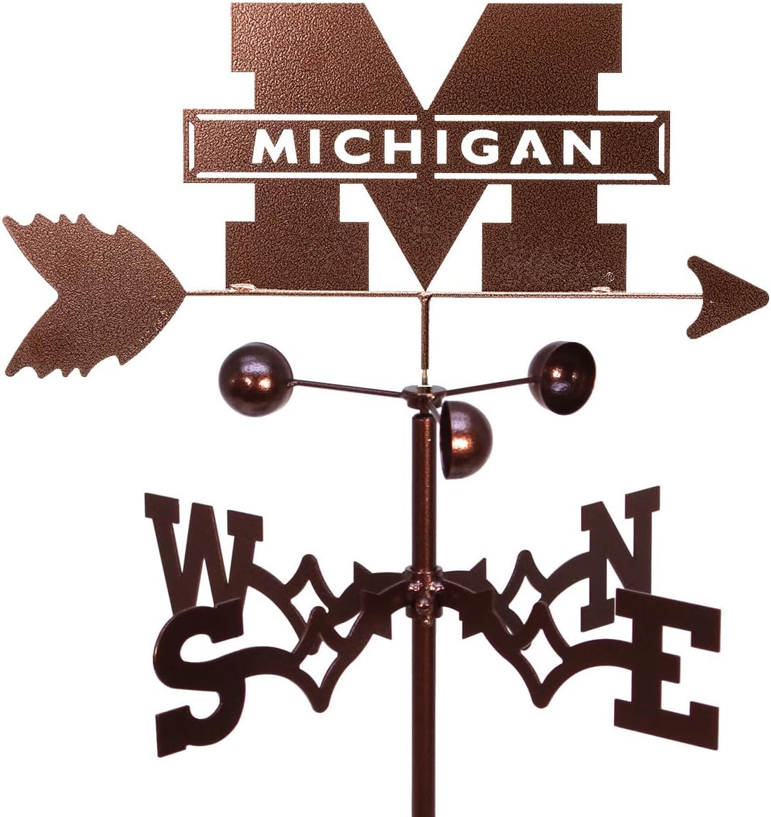 SWEN Products Michigan Wolverines Weathervane (Roof Mount)