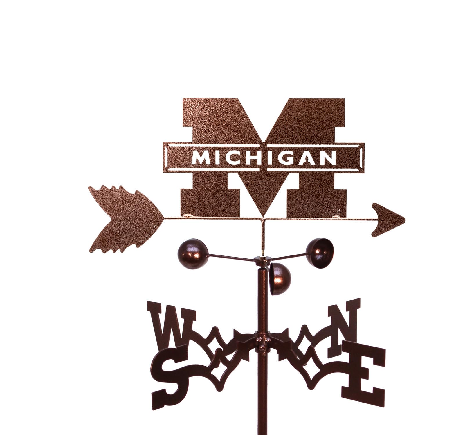 SWEN Products Michigan Wolverines Weathervane (Garden Mount)