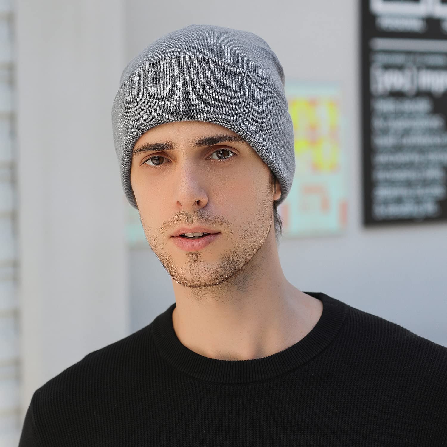 MASADA Berretto Invernale Beanie da Donna e da Uomo