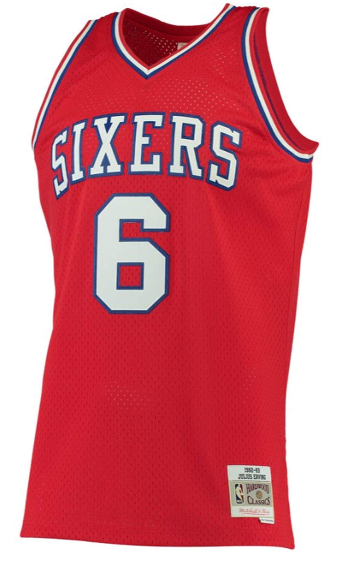 【新品】Mitchell & Ness ユニフォーム 6 ERVING レッド Amazon.co.jp: Mitchell and Ness Erving Sixers #6 レッドスイング