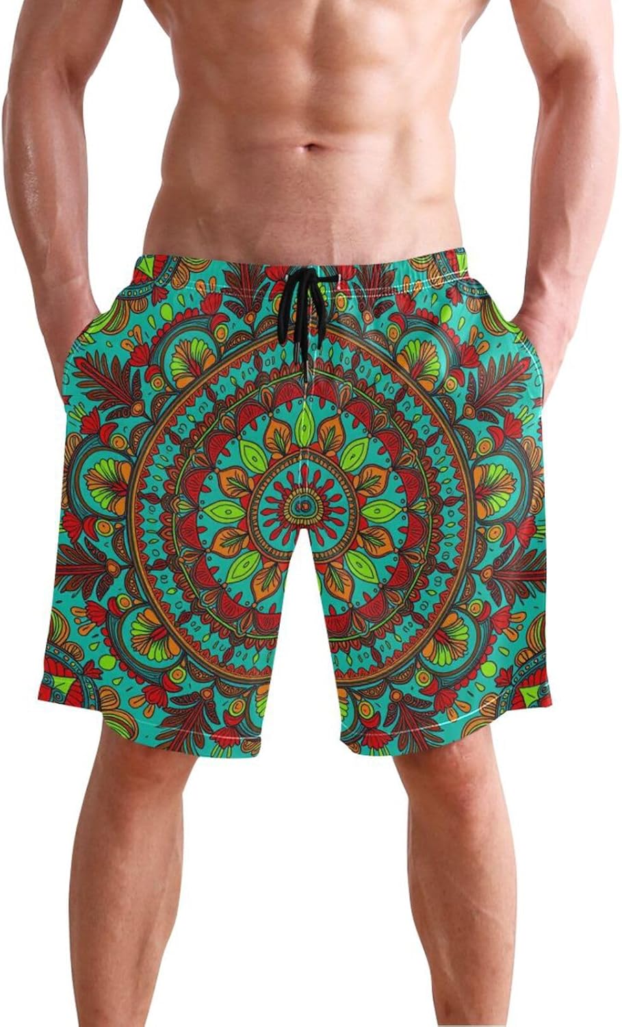 Men's Bathing Suits Lightweight Breathable Lightweight Breathable On Outdoor Sports for Surfers