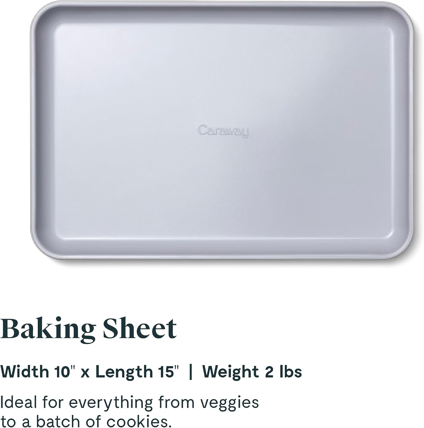 Non-Stick Ceramic Baking Sheet for Baking and Roasting - Medium (15 x 10) - Perracotta