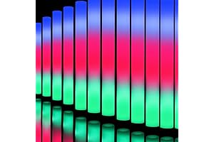 SHQDD 42 Bulk Foam Glow Sticks for Wedding Celebrations