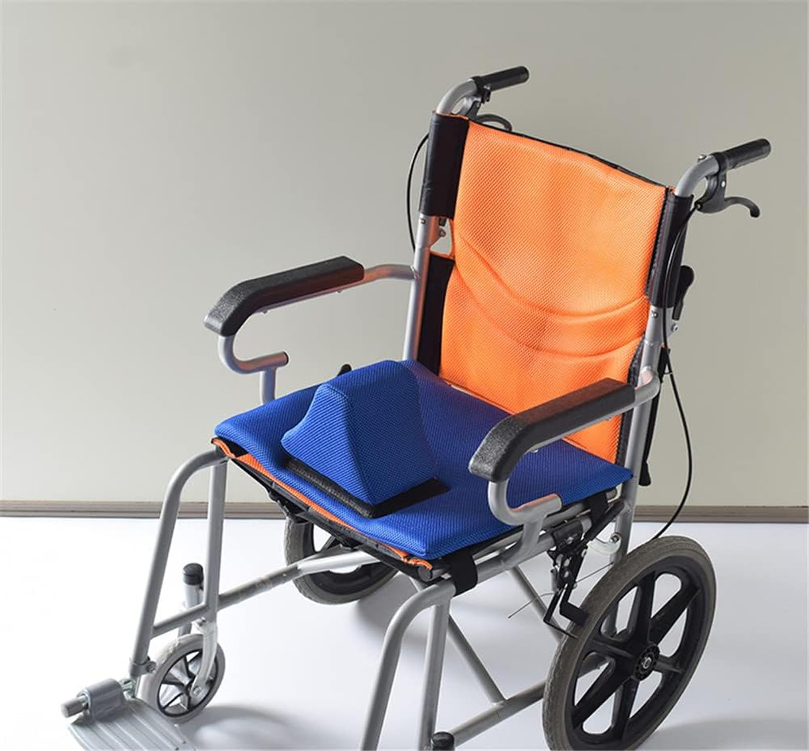 Cojín De Asiento Tipo Cuña con Pomo, Cojín De Asiento De Silla De Ruedas, Cojín De Soporte De Espuma, Alivio del Dolor De Coxis Y Ciática, Control Deslizante para Evitar Que Se Resbale del Asiento