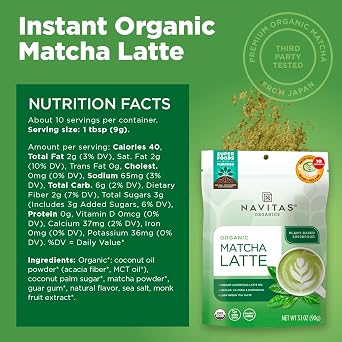 Latte Matcha Green Org