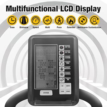 Curved Manual Treadmill, Non-Electric Curve Treadmill with 4 Resistance Levels, Self-Generated Air Runner with LCD, Commercial Motorless Treadmills for Home Gym, 450LBS Capacity