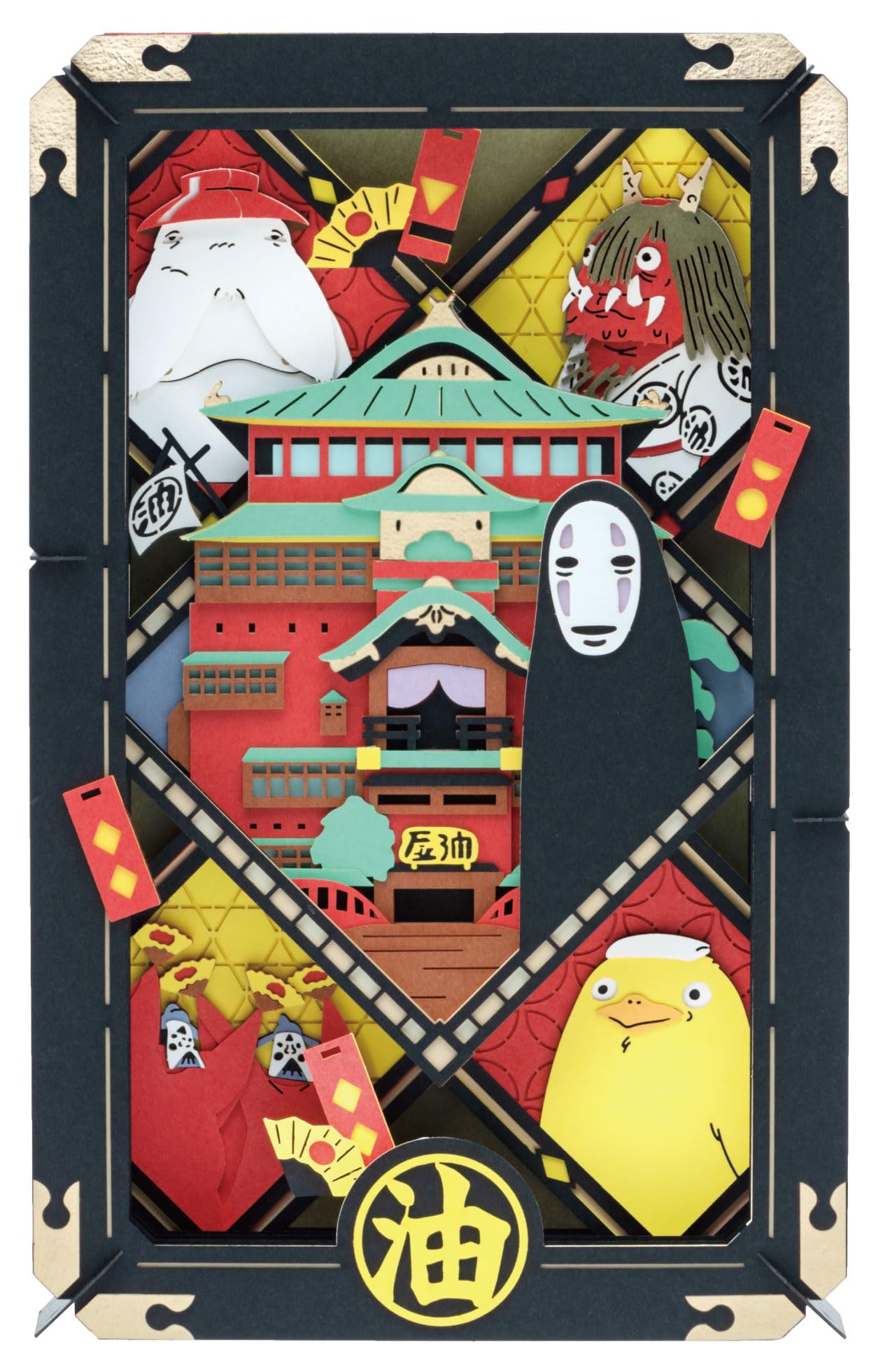 Merchandising Studio Ghibli: Ensky - Spirited Away - Paper Theater Gods Of Aburaya
