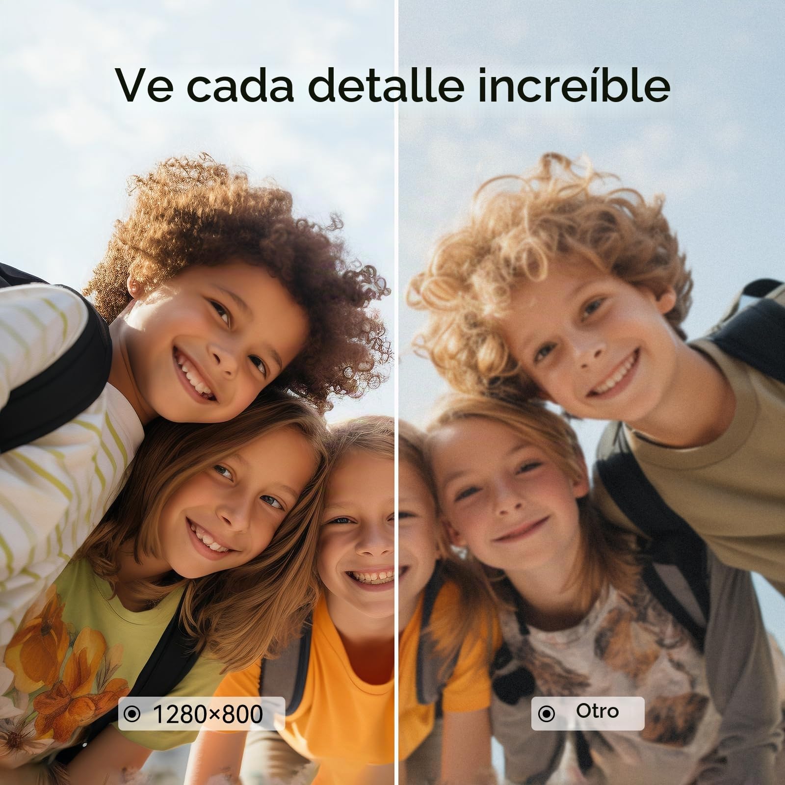 Marco de Fotos Digital WiFi Marco Digital de Foto de 10 Plgadas, IPS HD Pantalla Táctil, Smart Madera Marco para Fotos Electronico de 16GB Memoria, Auto-Rotación, Comparte Fotos/Videos Via App