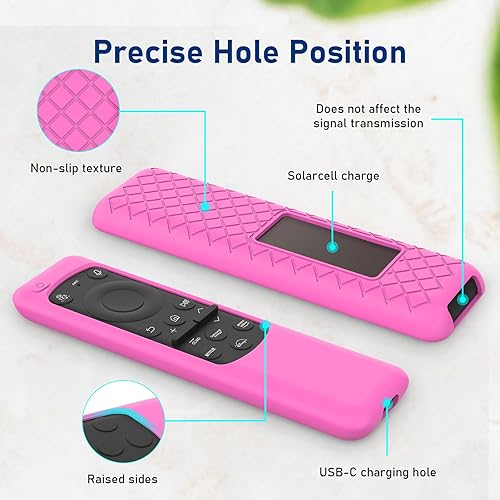 Miniatura 3 de LEFXMOPHY Funda para mando a distancia para nuevo BN59-01432J BN59-01432A BN59-01432 TM2360E  TM2361E 2023 Samsung Smart TV Panel Solar mando a