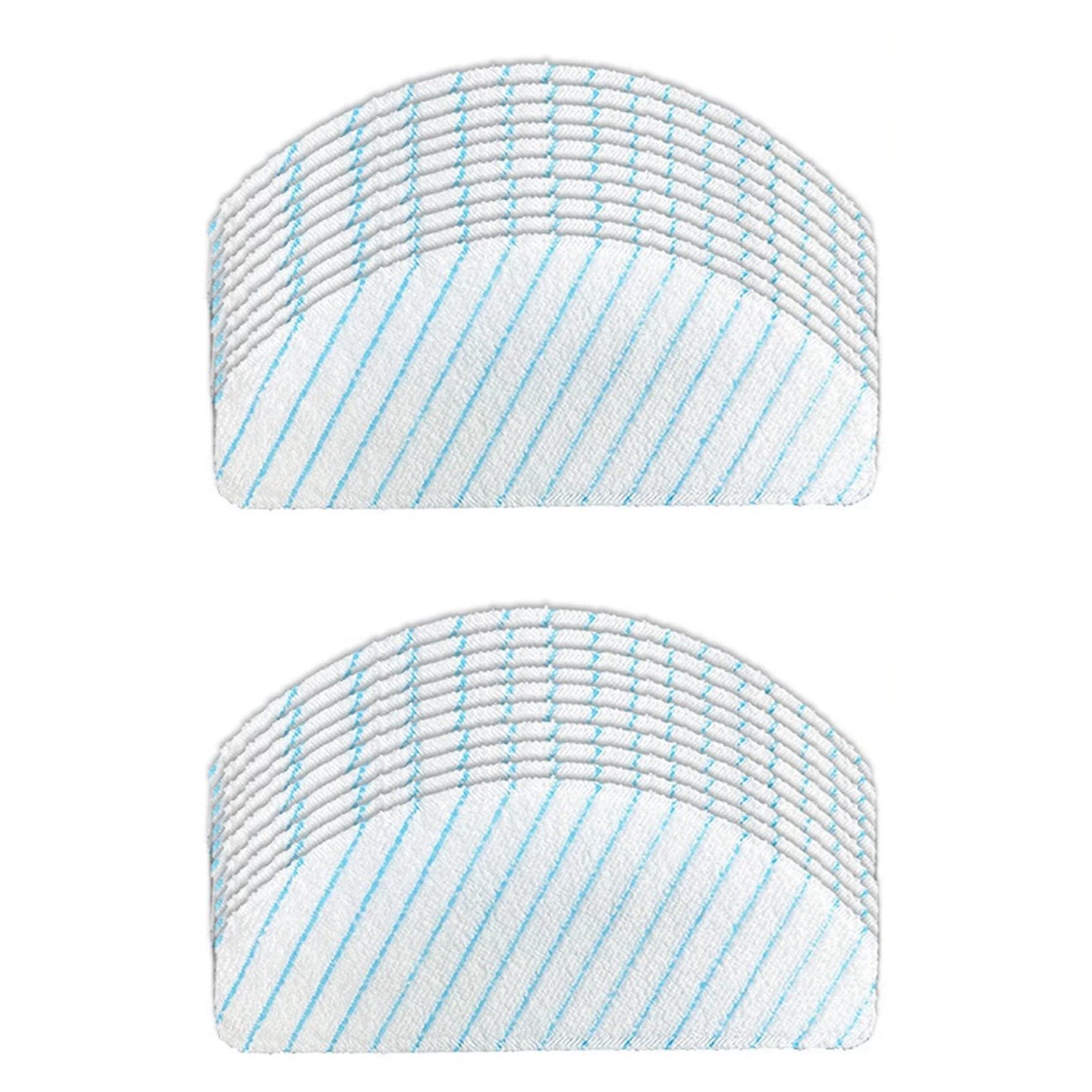 Hndhbfgrt 120 Pack Disposable Mop Cloth Pads for Ozmo T8 T9 Robot Vacuum Cleaner Accessories