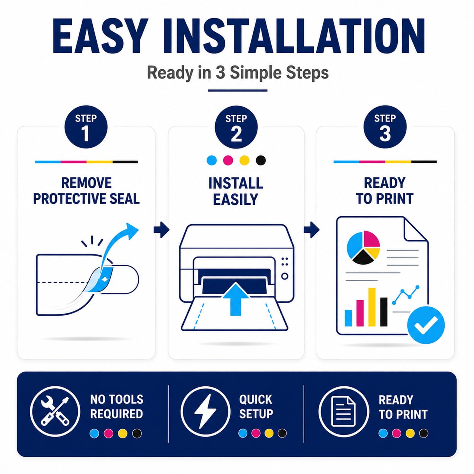 C7000 sostituzione della cartuccia di toner ad alta resa per 113R00782/CT351122, compatibile con Xerox VersaLink C7000N/C7000DN, con chip