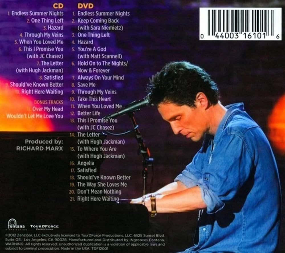 CD＋DVD！リチャード・マークス / A NIGHT OUT with 〜 Amazon.co.jp: Night Out With.. -CD+DVD-: ミュージック