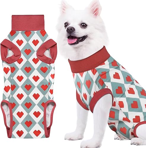 Miniatura 122 de Traje de cirugía para perros pequeños, esterilización femenina, traje profesional de recuperación para perros después de la esterilización, traje 2