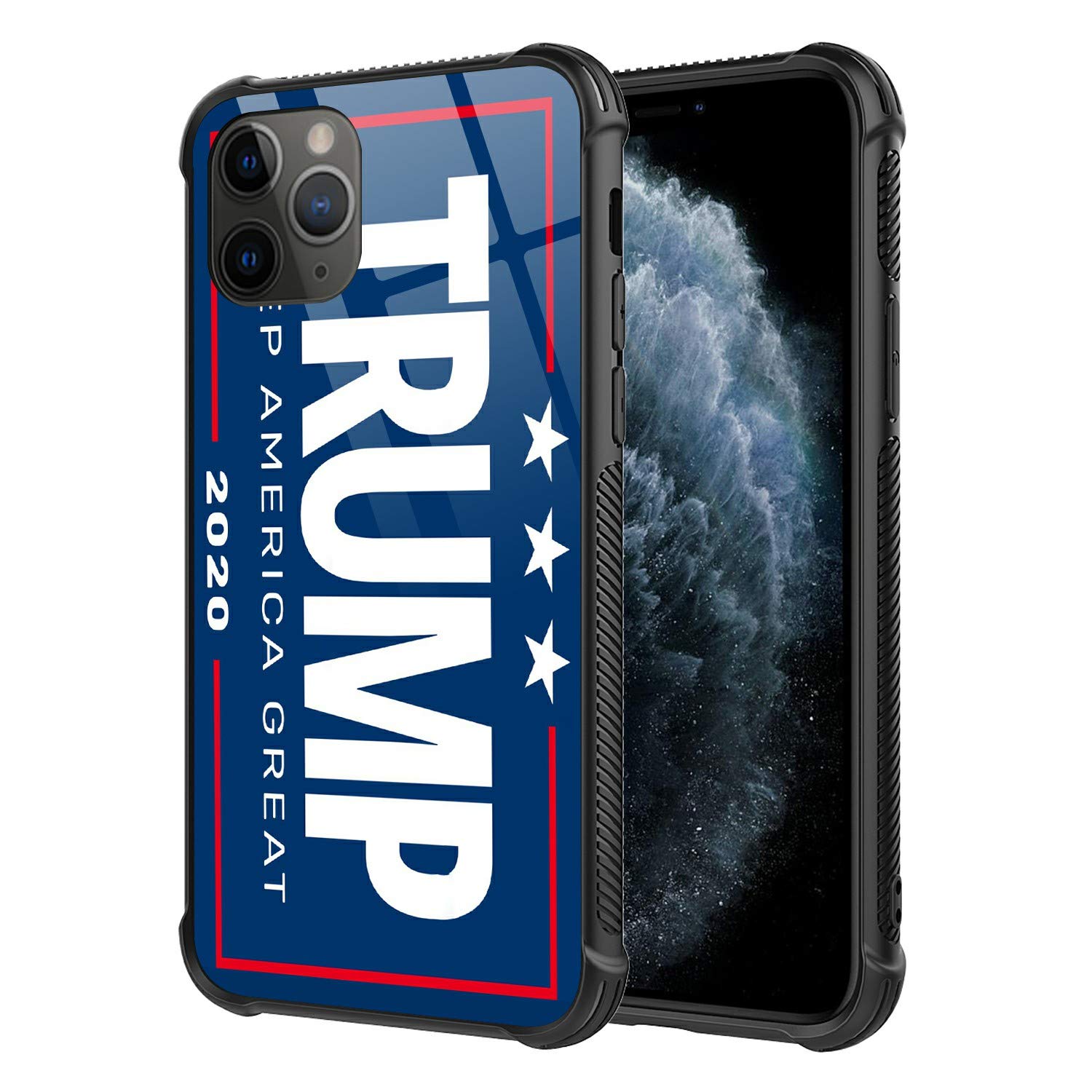 iPhone 11 Pro Max Case,Trump 2020 Keep America Great Pattern Design iPhone 11 Pro Max Cases for Men Boy [Anti-Scratch] Fashion Pattern Cover Case for iPhone 11 Pro Max（6.5 inch）