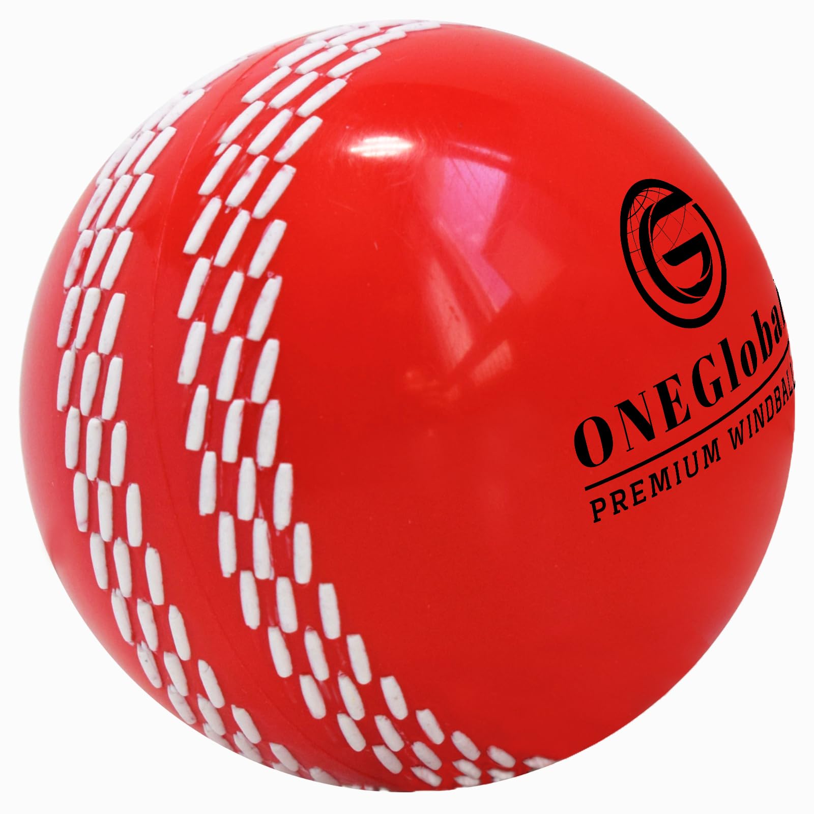 Premium Windball Weiche Cricketbälle | Langlebig & sicher, farbige Naht, realistischer Sprung & Schwung | Indoor-/Outdoor-Coaching, Training, Garten & Strandspiele