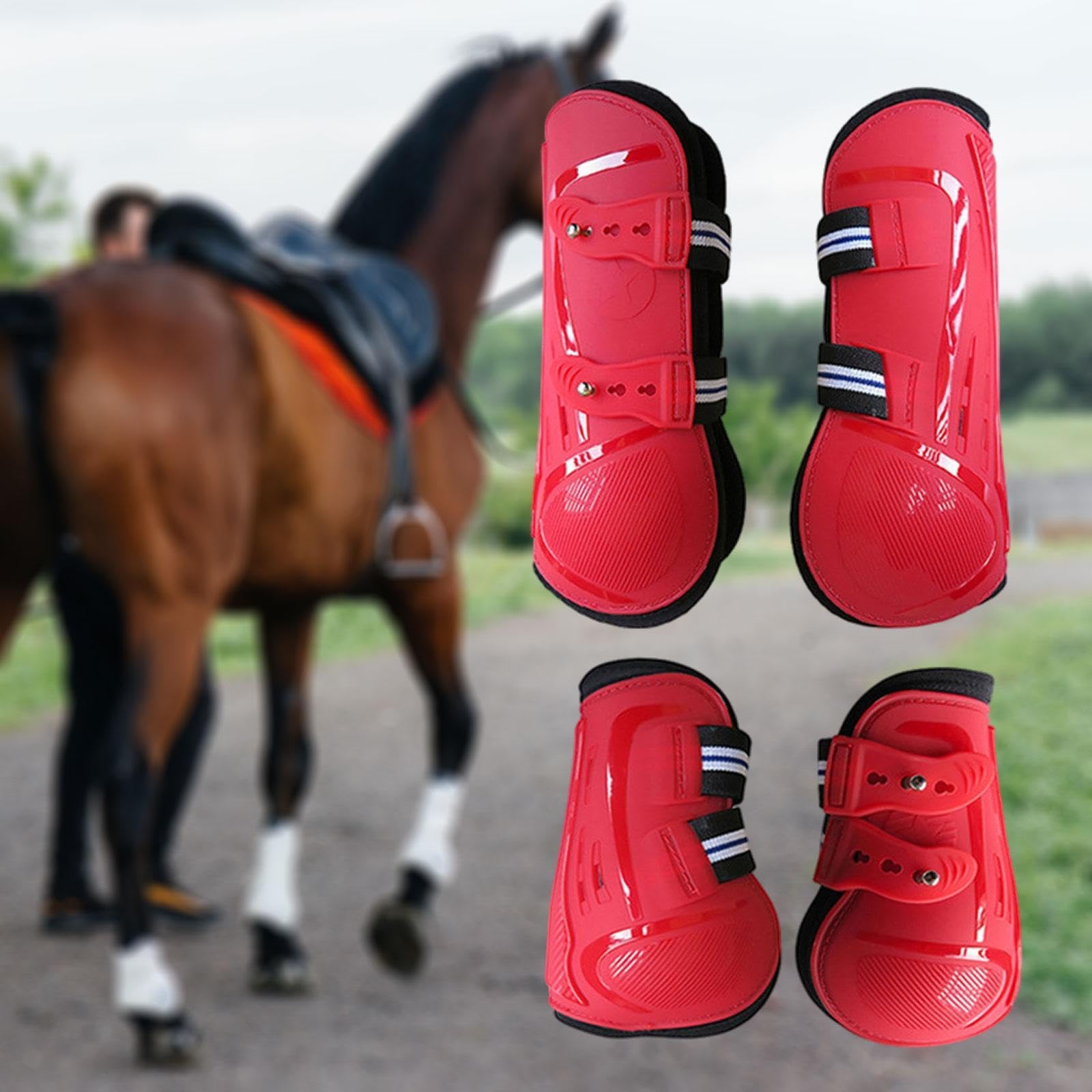 Máscara Protectora Para Caballos Antimosquitos - Talla única, Color Rosa Rojo, Tejido Transpirable, Para Cuidado Diario Y Actividades Ecuestres