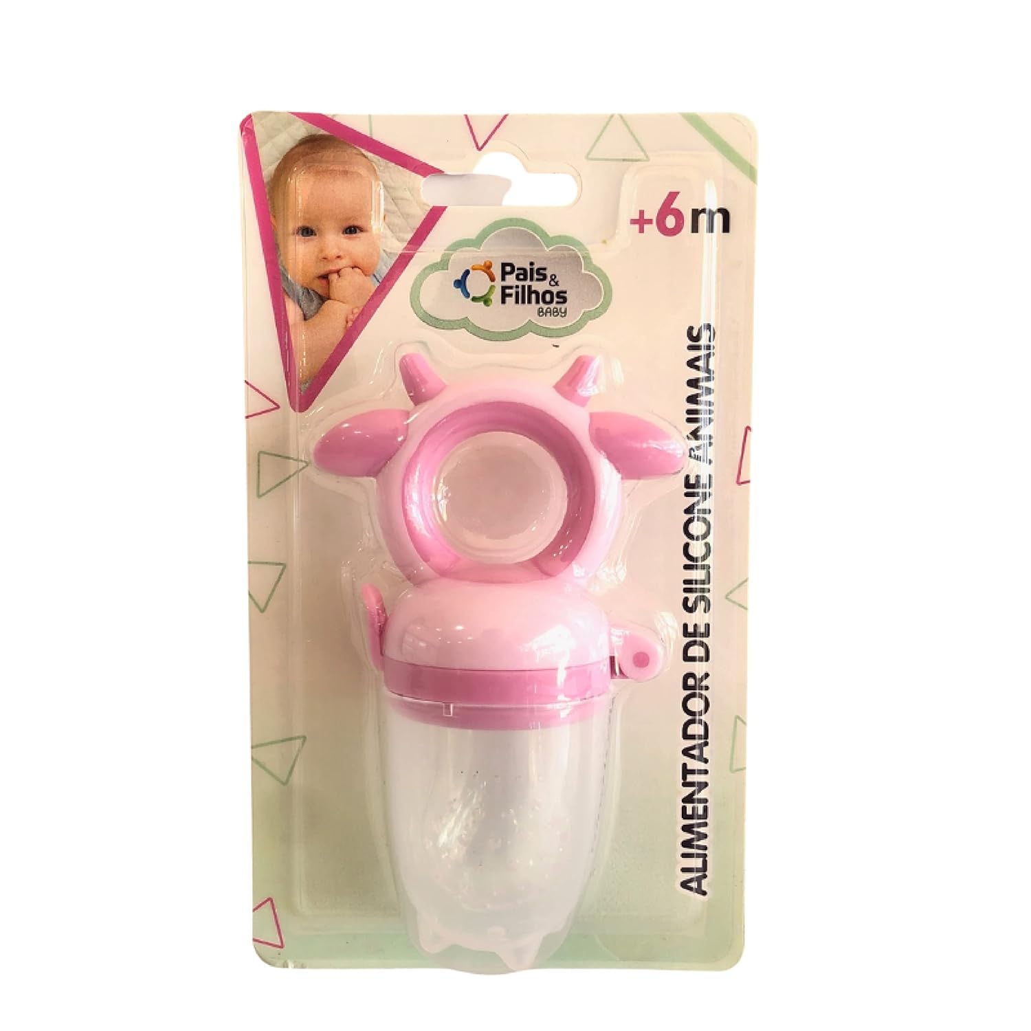 Silicone Animal Feeder - Pink