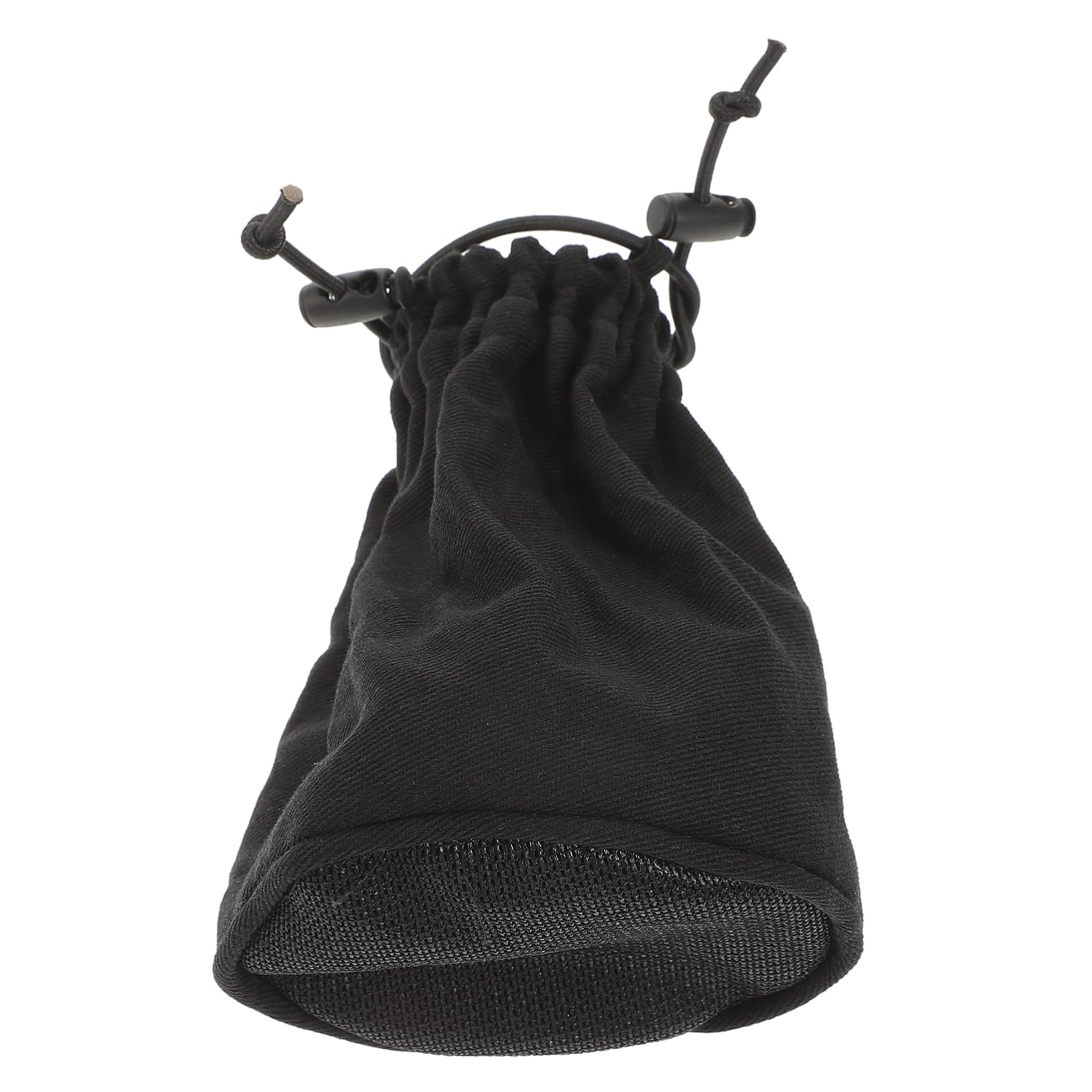 Hooded Hair Dryer Diffuser Bag Nylon Fabric for Hair Styling Reduces Drying Static Black