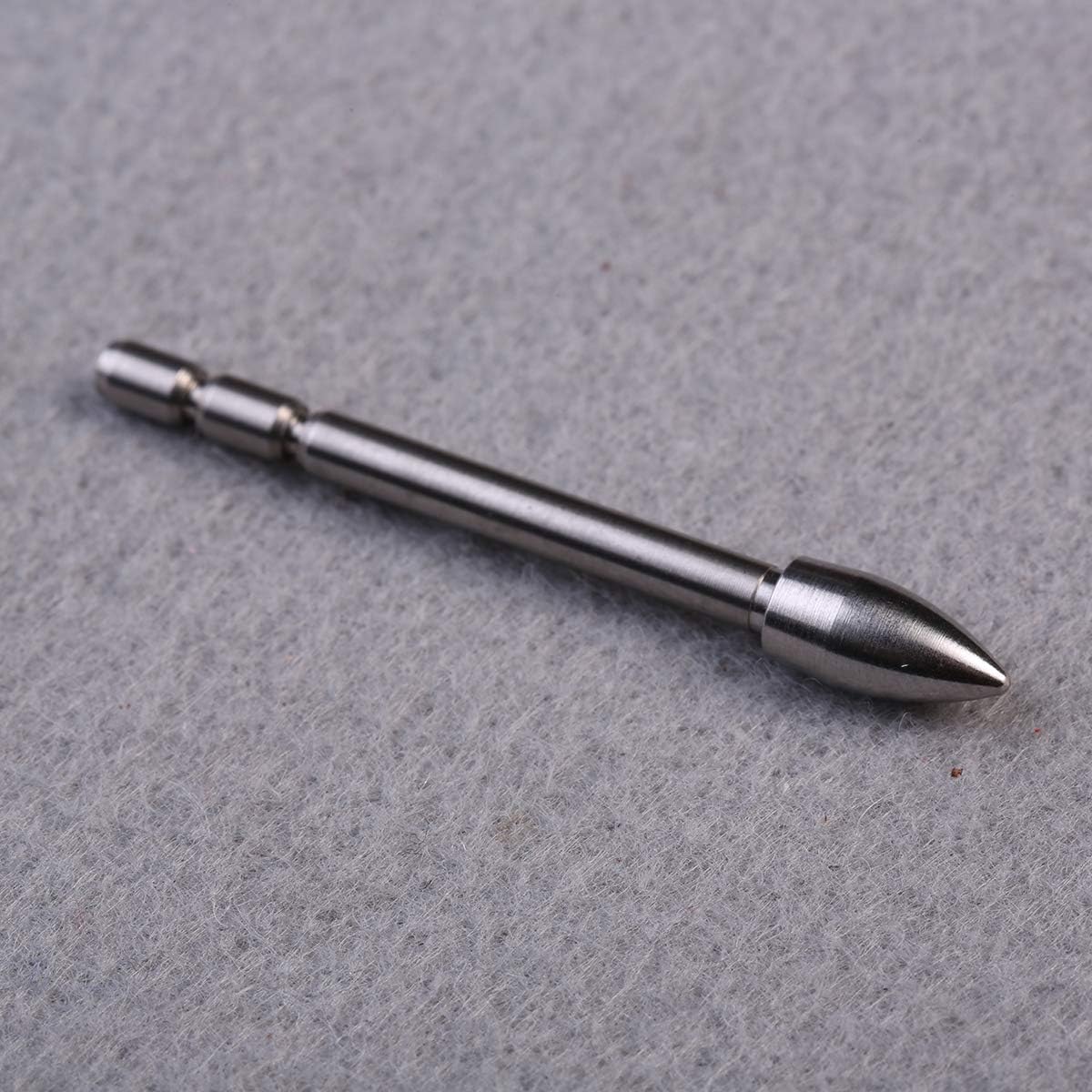 BICASTER 12pcs - X10 Arrow Broadheads 120gr Tungsten Steel Made for 3.2mm ID Shaft