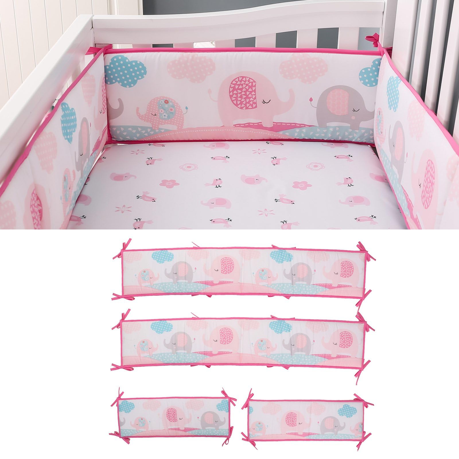 Se05 4Pc Soft Breathable Mattress Edge, Cotton Sheets. (Se05)