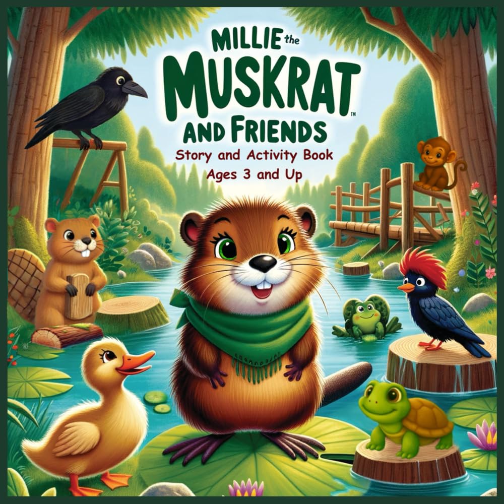 Millie the Muskrat and Friends: Story and Activity Book (Millie the Muskrat Storybook Adventures)