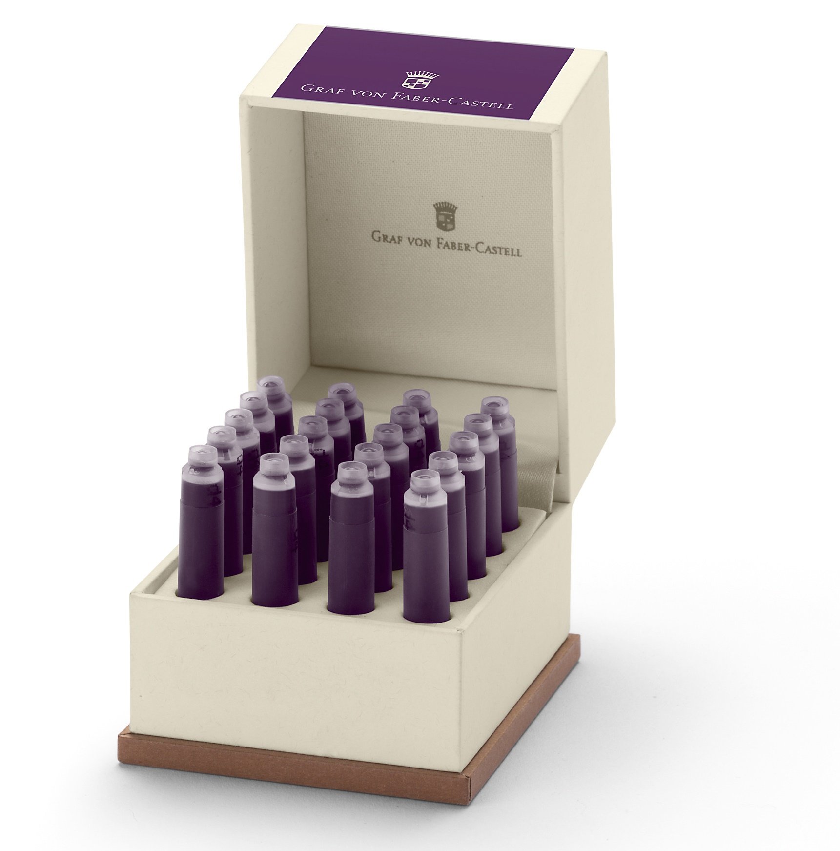 Graf von Faber-CastellInk Cartridges, Box of 6, Violet Blue (FC141106)