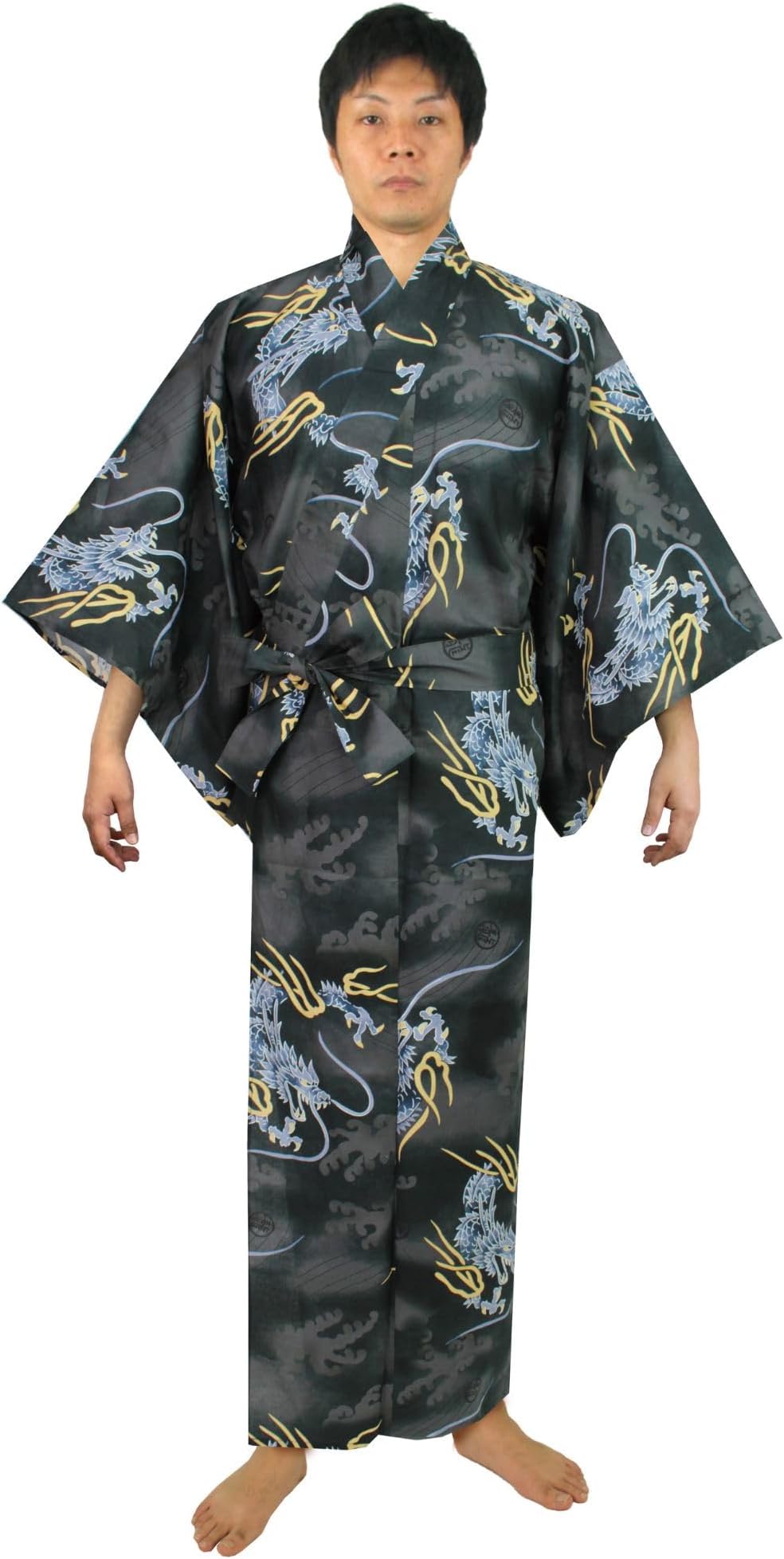 Mens Yukata (With an Obi Belt)