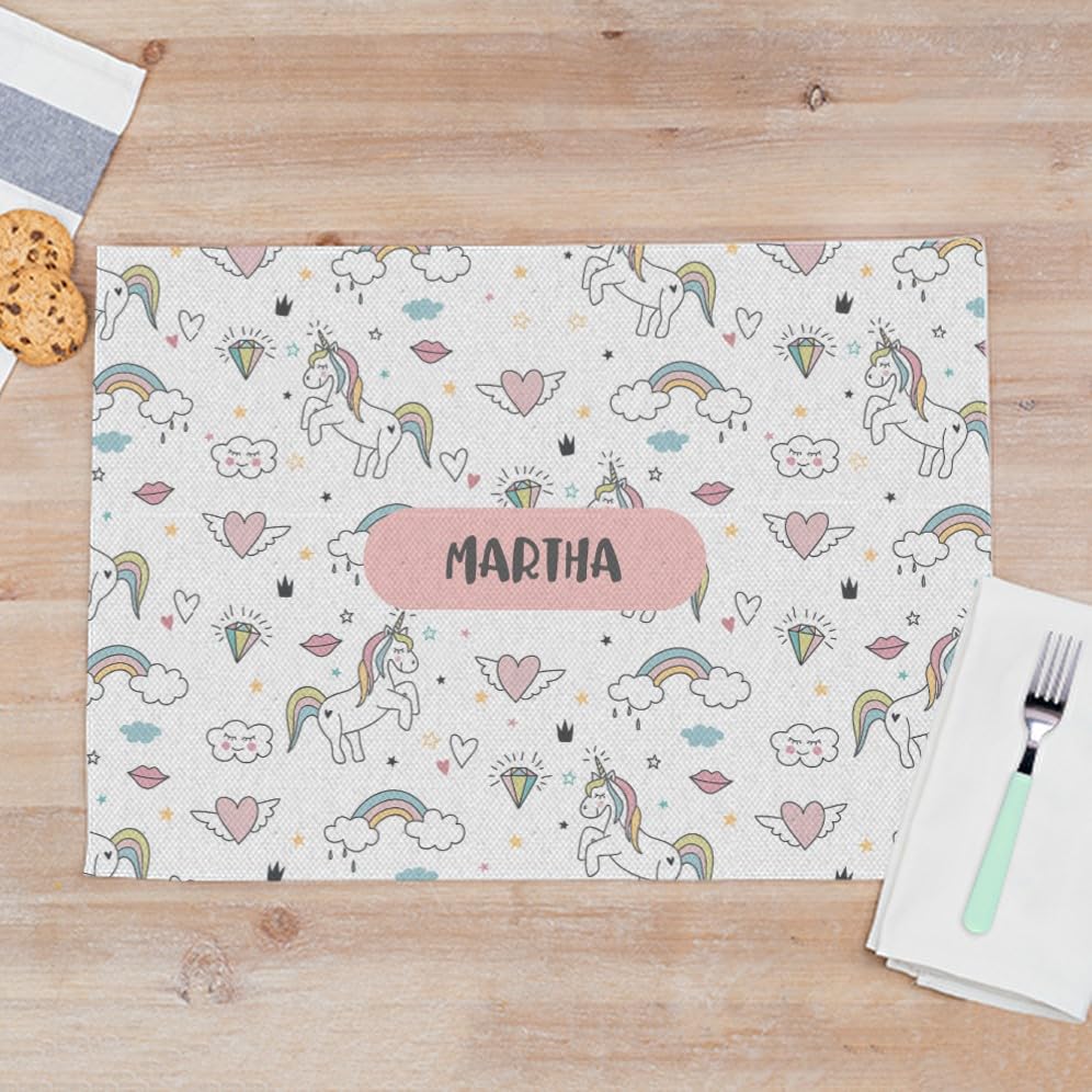 Babloo Tovaglietta Natalizia In Plastica Per La Colazione Kit Latte, Biscotti E Carote Caro Babbo Natale Personalizzato Con Nome Idea Regalo Natale Per Bambini