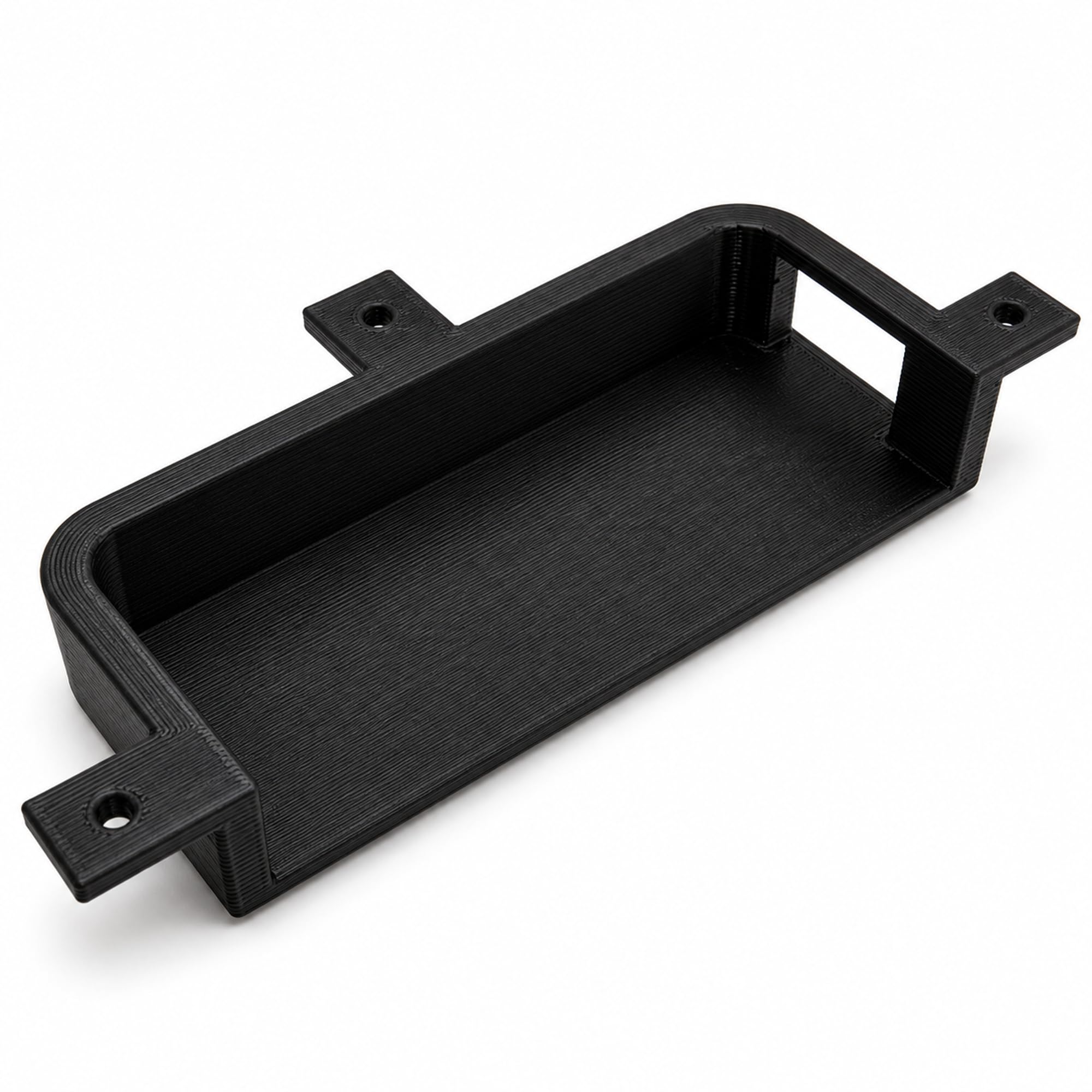 splash n color Mini 4-Port USB Under Desk Mount Compatible with AmazonBasics - Space Saving Hub Organizer