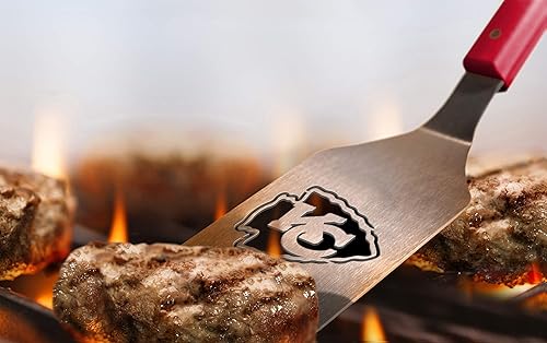 Vista 44 de YouTheFan NFL Spirit Series - Juego de utensilios de parrilla para barbacoa, 3 piezas: Sportula (espátula) de acero inoxidable de 18 pulgadas