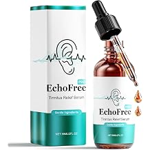 Tinnitus Relief for Ringing Ears, Natural Herbal Tinnitus Ear Drops