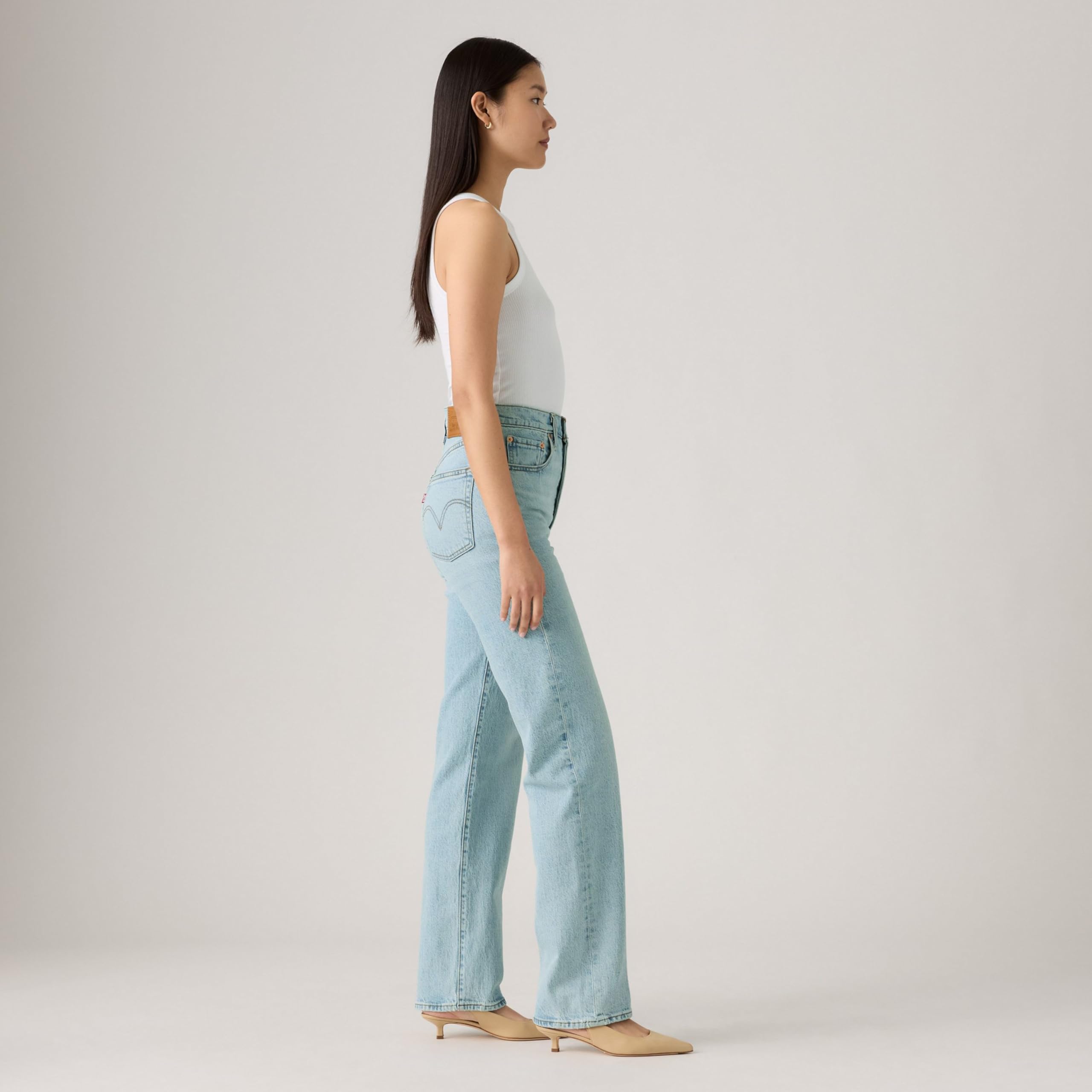 Levi's Damen Ribcage Full Length Jeans