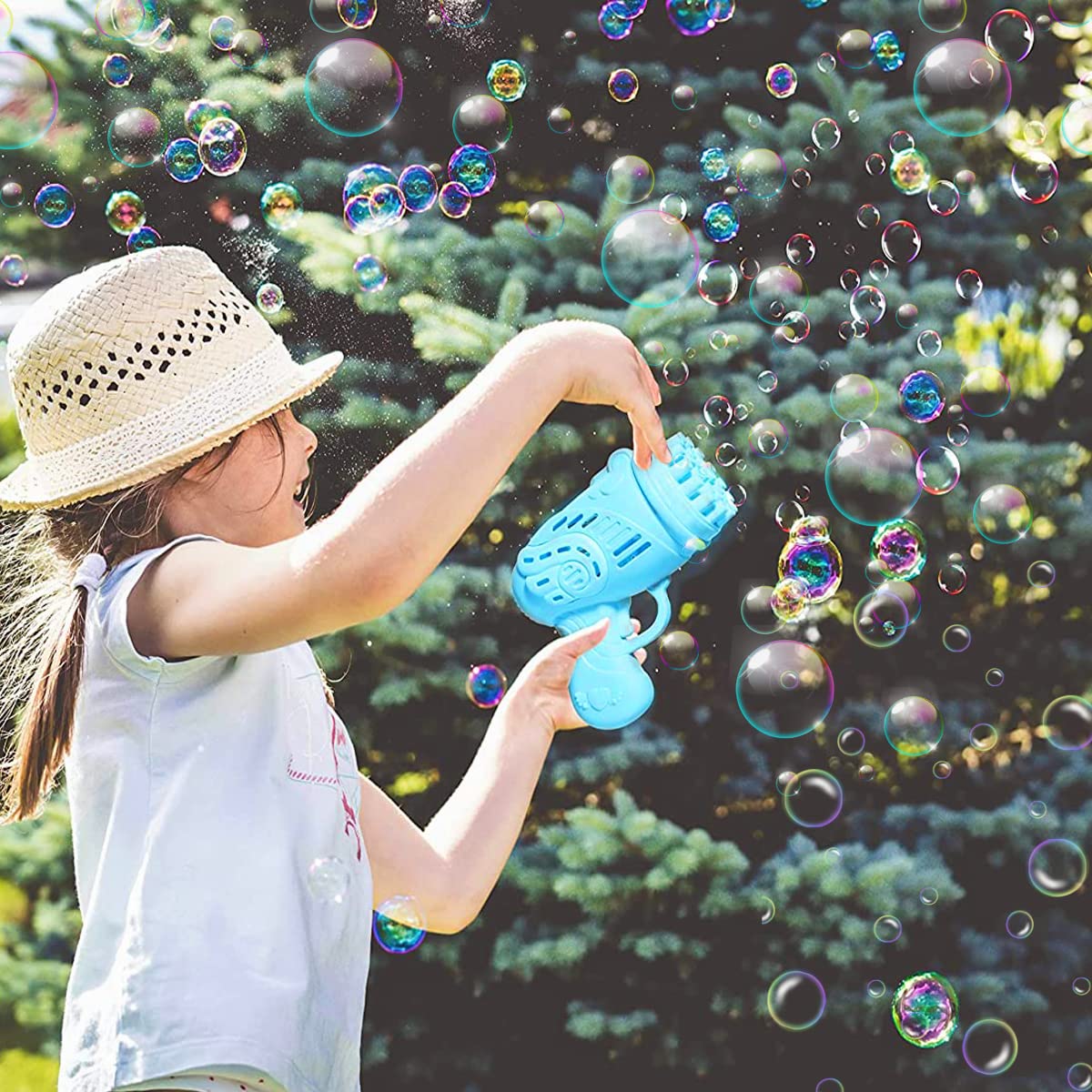 Macchina Per Bolle Di Sapone Per Bambini - Forma Tazza Da T&egrave;, Con Liquido E Concentrato, Per Feste E Giochi