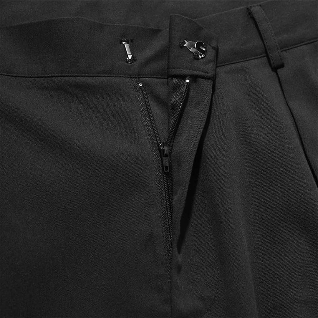 Vogrtcc Hombres Pantalones Rectos Joggers Pantalones Casuales Sueltos