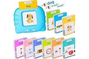 510 Talking Flash Cards for Kids 2-4 - Pocket Speech Therapy Toys...