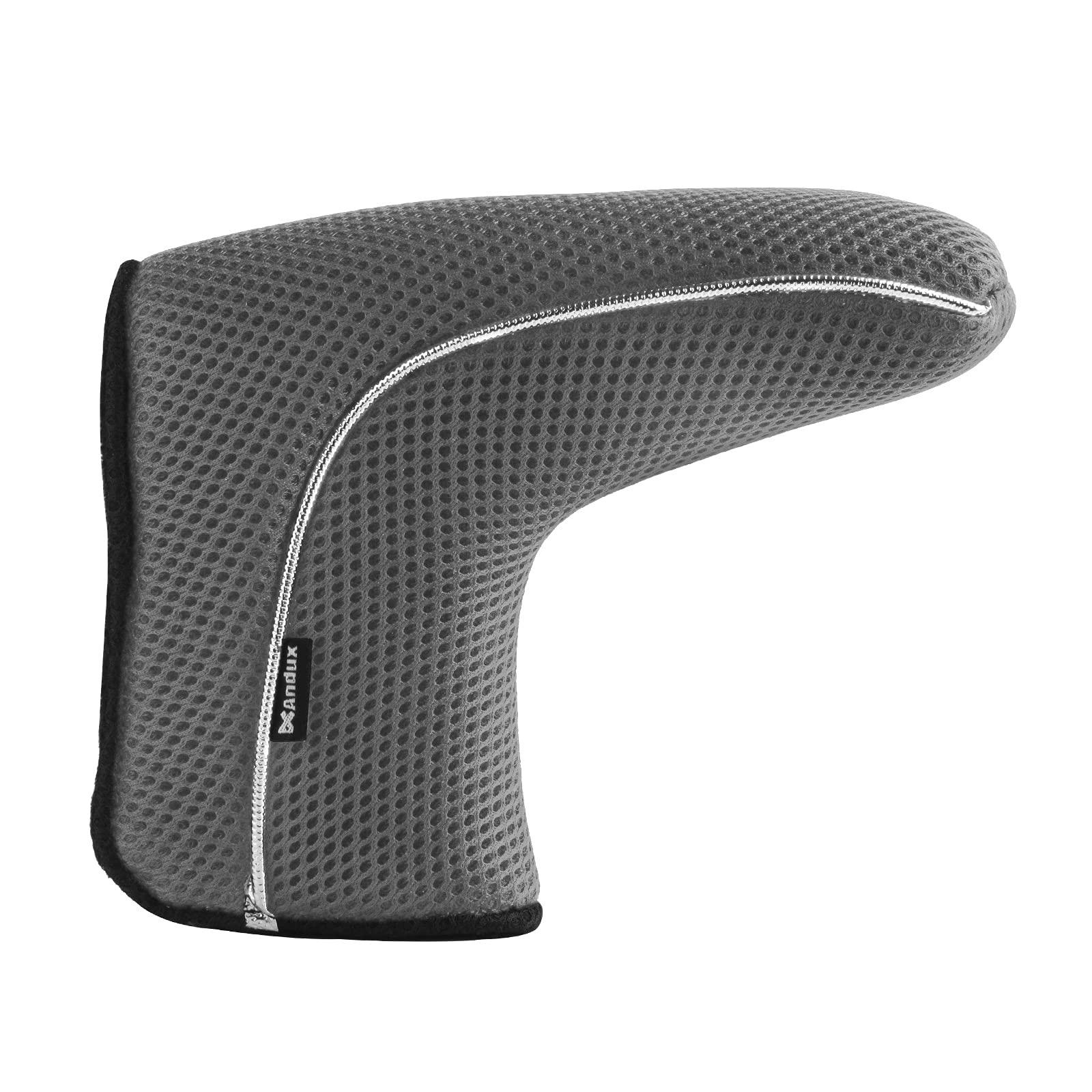 Andux Mesh Blade Putter Cover Golf Putter Head Covers MT/TG15 Grey