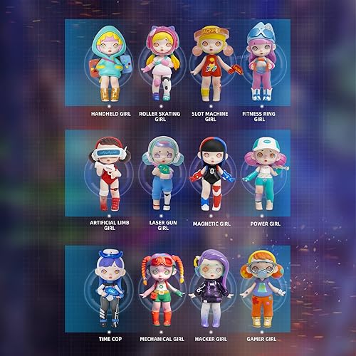 Miniatura 7 de Caja ciega, serie Punk, 1 unidad, bonita caja ciega, figura de acción, juguetes coleccionables populares, regalo para cumpleaños, Halloween,